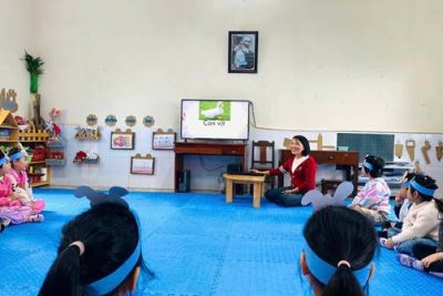 Kiến tạo tiết học tối ưu  Sinh hoạt chuyên môn theo Nghiên cứu bài học Khối 5 tuổi.